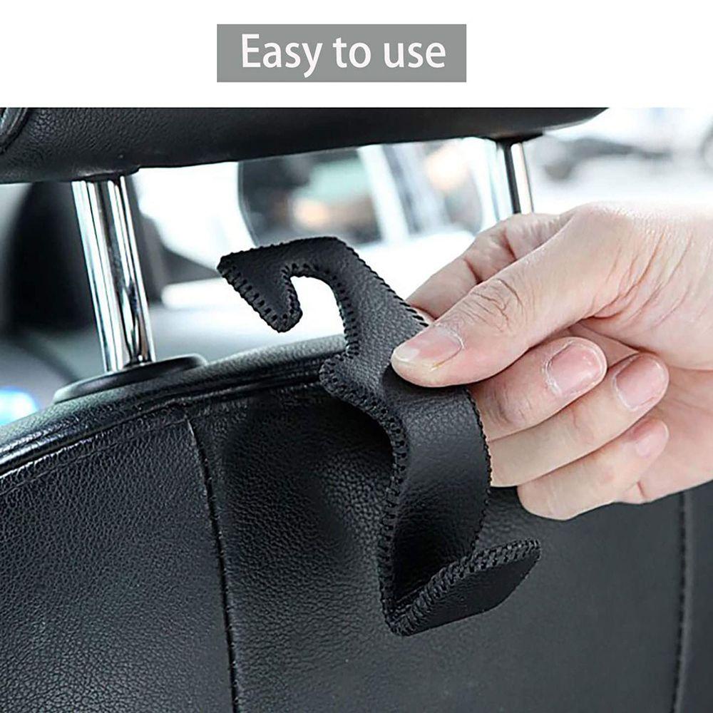 Bộ 2 Móc Treo Túi Đựng Đồ Gắn Sau Ghế Xe Hơi Tiện Dụng Giá Đỡ