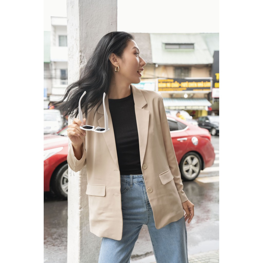 Happy Zoo - Áo blazer tay dài (5 màu)