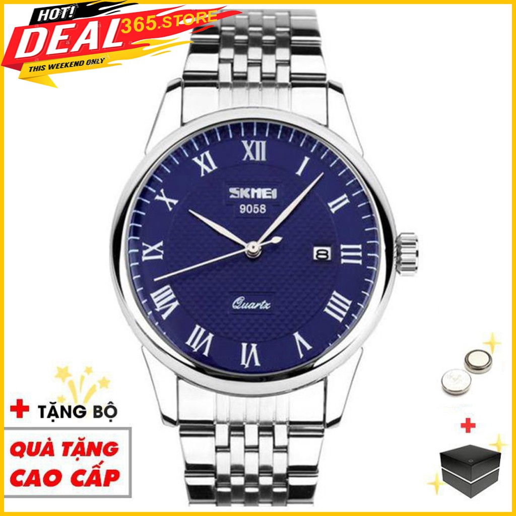 [Chính Hãng] Đồng Hồ Nam SKMEI 9058, Đồng Hồ Nam Dây Da, Sang Trọng, Lịch sự - 365.Store | BigBuy360 - bigbuy360.vn
