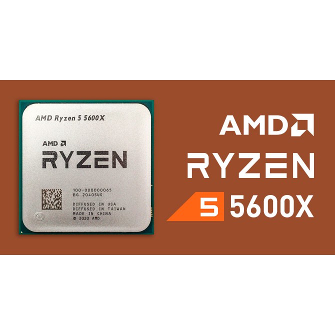 CPU AMD RYZEN 5 5600X (3.7GHz Up to 4.6GHz, AM4, 6 Cores 12 Threads) - Box công ty - BH 36 Tháng | WebRaoVat - webraovat.net.vn