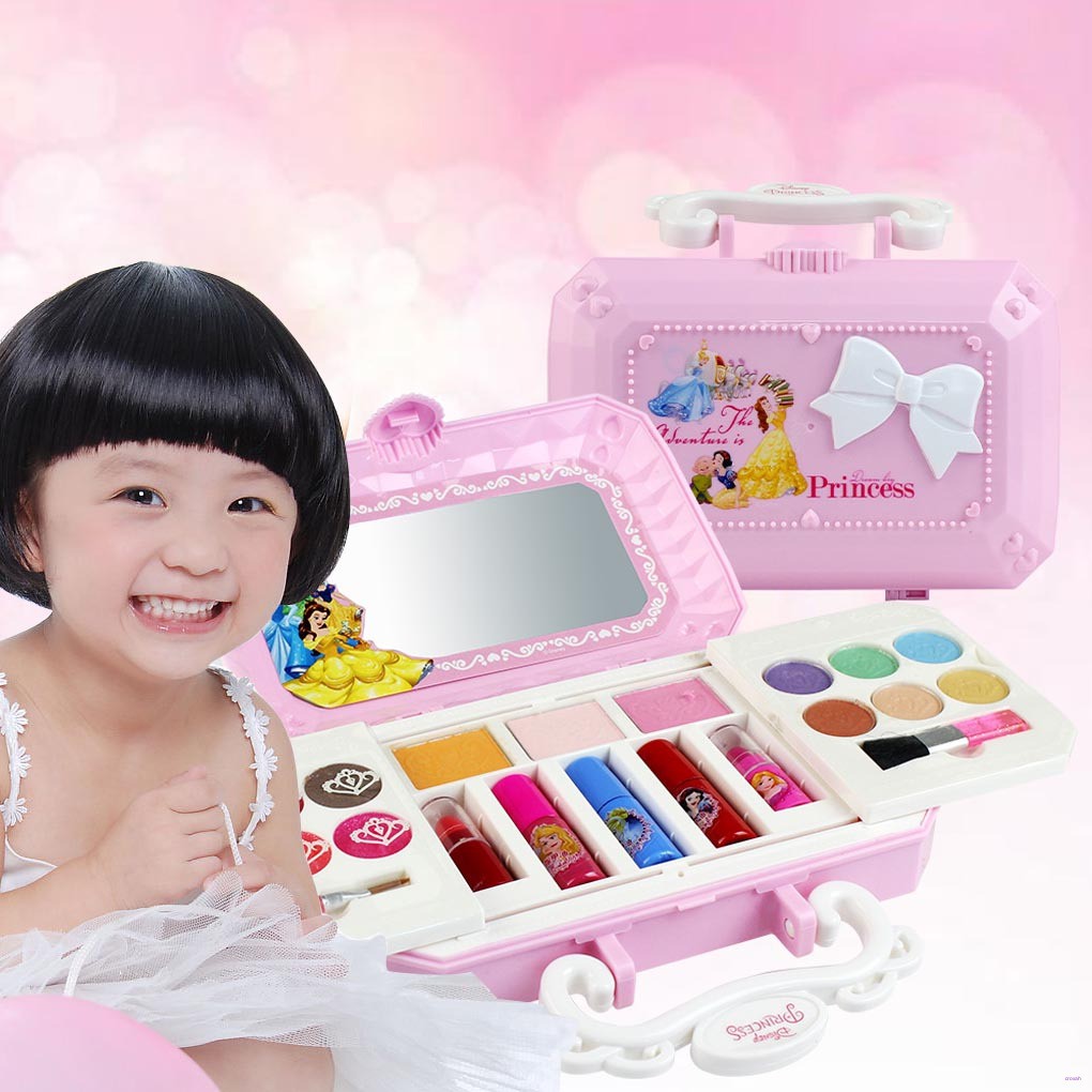 (Hàng Mới Về) đồ chơi trẻ em Mỹ Phẩm Trang Điểm Có Thể Rửa Được Dành Cho Bé Gái