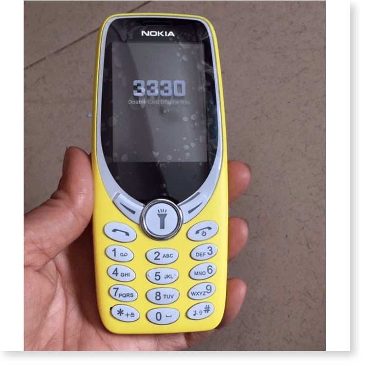 Điện thoại 🤗 Freeship 🤗 Nokia 3330 bản 2018 màn hình to nút nhấn bự pin trâu 2 ngày bắt sóng tốt - DT0032