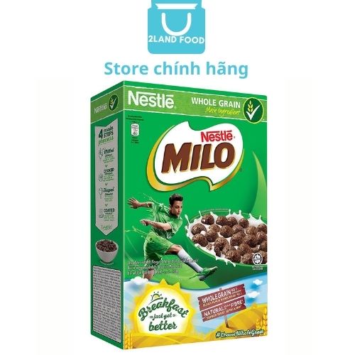 Bánh Ăn Sáng Nestle MILO Cereal - Hộp 170 330g