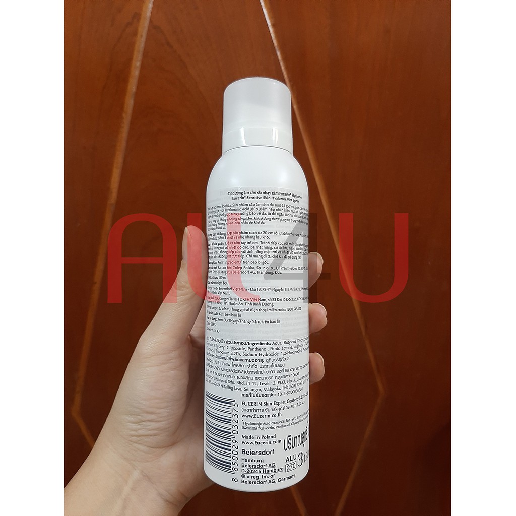 [CHÍNH HÃNG CÓ TEM] Eucerin Hyaluron Mist Spray 50mL& 150mL - Xịt Dưỡng Ẩm Cho Da Nhạy Cảm. | BigBuy360 - bigbuy360.vn