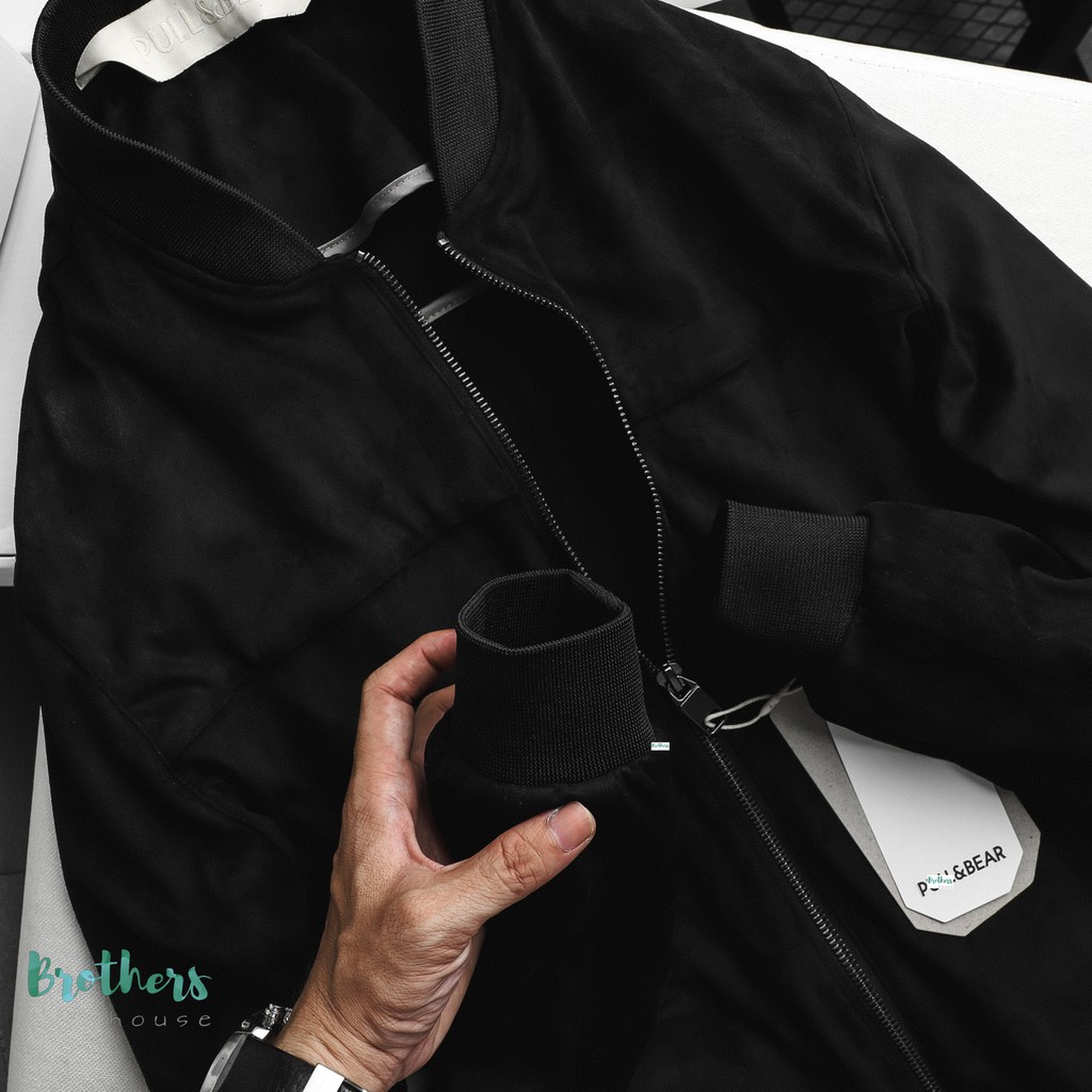 Áo khoác bomber 𝐏&𝐁 trẻ trung, xịn sò