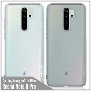 Ốp lưng Xiaomi Redmi Note 8 Pro TPU trong suốt Nillkin NATURE