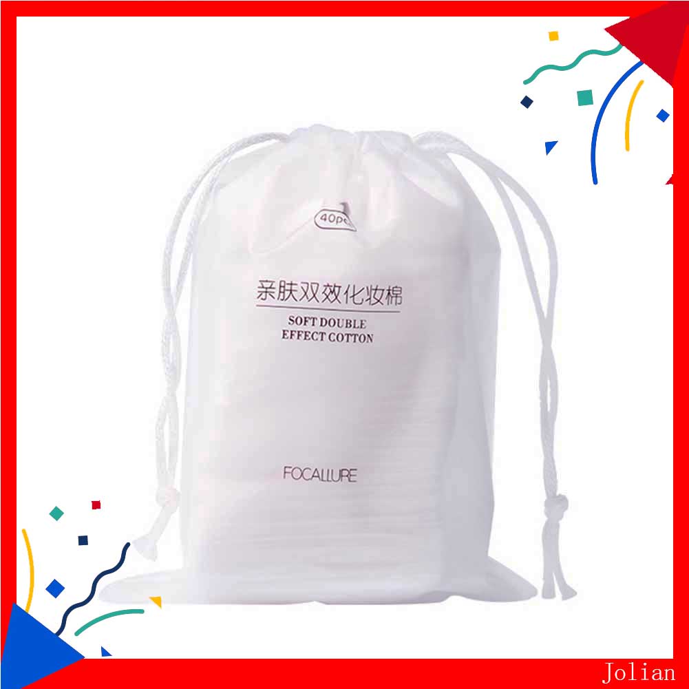 Túi bông tẩy trang cotton FOCALLURE mềm mịn chất lượng cao