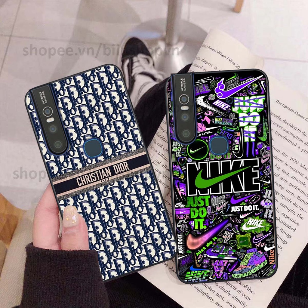 Ốp Vivo V15 / V15 Pro in hình thương hiệu nhiều màu sắc thể thao cá tính thời trang