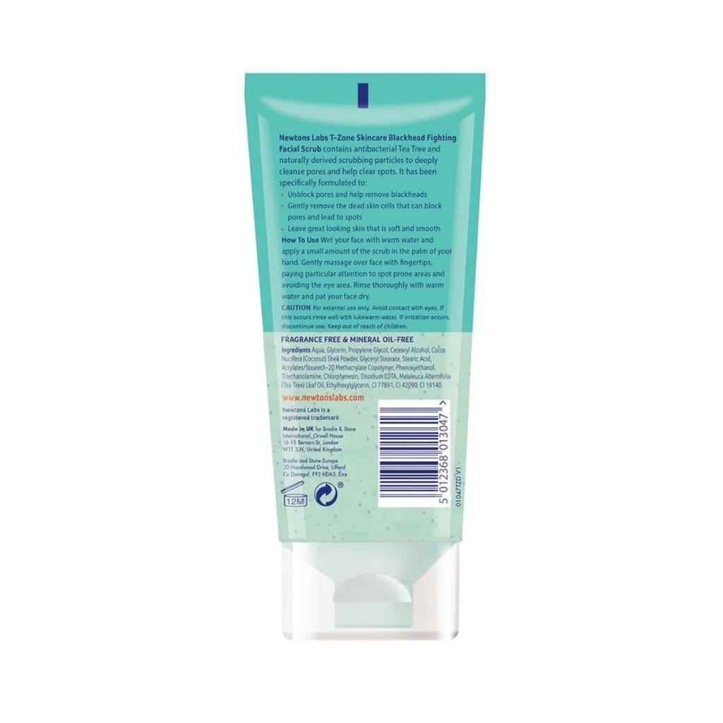 Tẩy Tế Bào Chết Giảm Mụn Đầu Đen T-Zone Black Head Fighting Facial Scrub 150ml