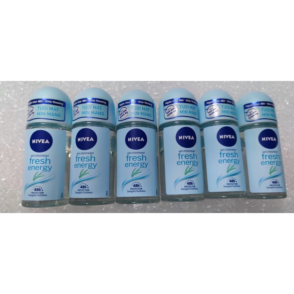 Lăn Ngăn Mùi Nivea Nivea Energy Fresh 50ml - Tươi Mát Mịn Màng