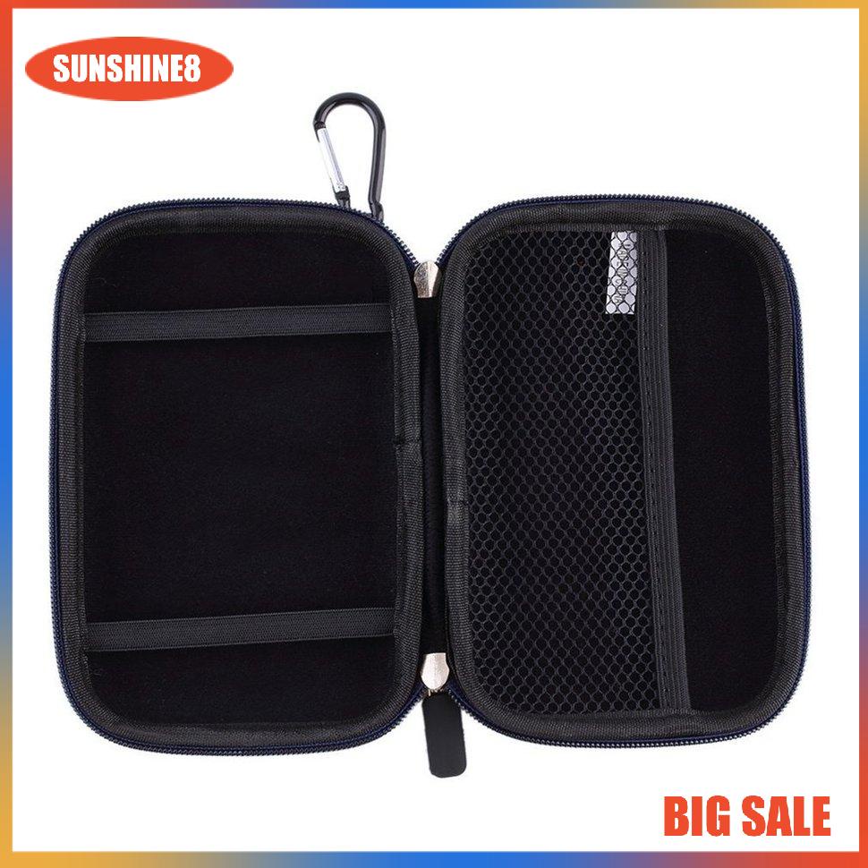 【SUN】Large Hard Carry Case Cover 5&quot; In Car Sat Nav Holder For GPS TomTom Classic