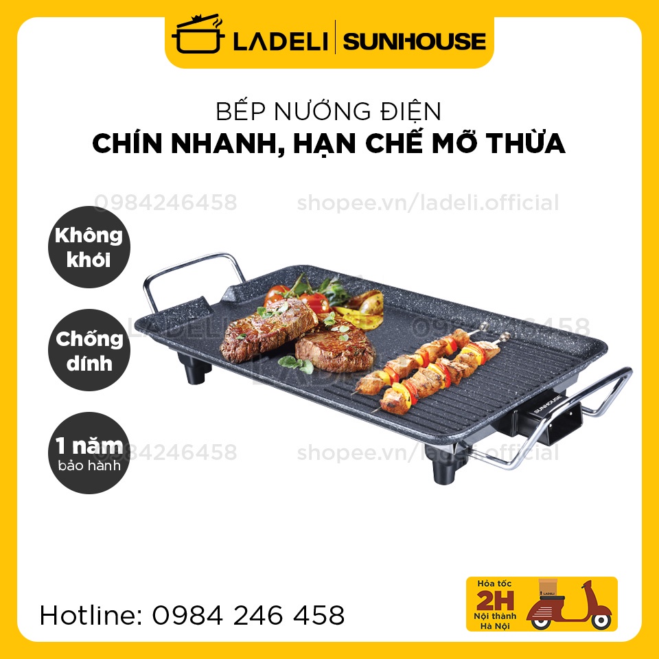 Bếp nướng điện không khói SUNHOUSE SHD4607