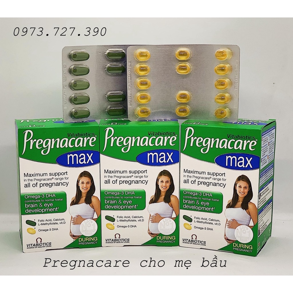 Viên uống Vitamin tổng hợp cho mẹ bầu Pregnacare Max UK - 𝐁𝐞𝐞_𝐡𝐨𝐮𝐬𝐞