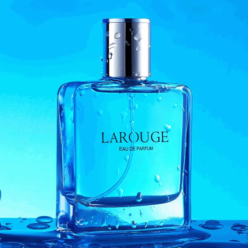 Nước Hoa Pháp Nam Nữ LAROUGE BLEU Hương Thơm Hoa Hồng, Hoa Nhài Quyến Rũ 50ml