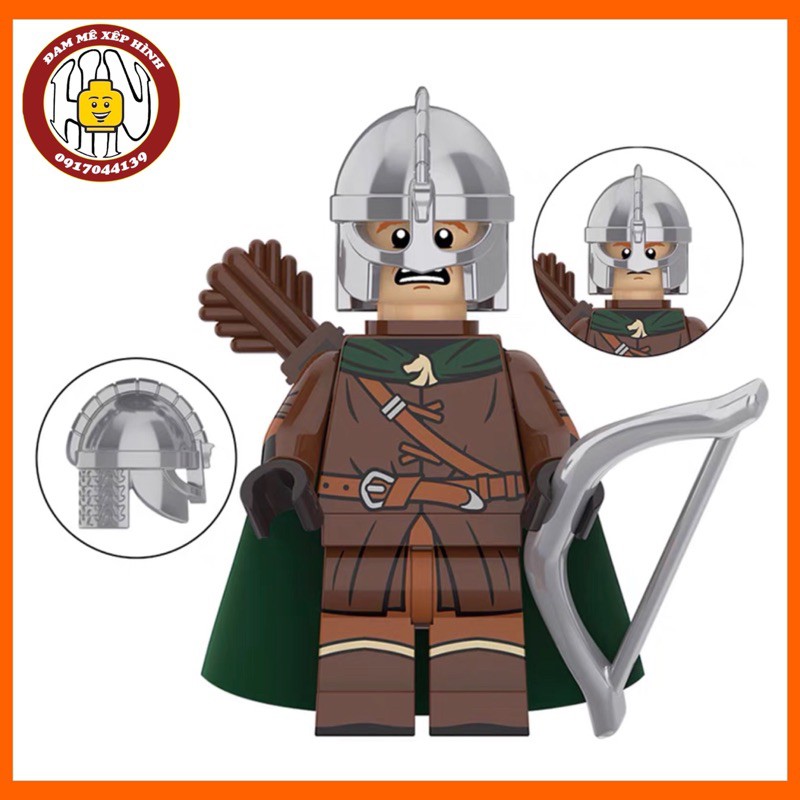 Fullset 8mini - Rohan ( Trung cổ ) - Lord of the Rings - Hàng chuẩn đẹp - Hàng cao cấp - KT1046 ( Koruit ) !