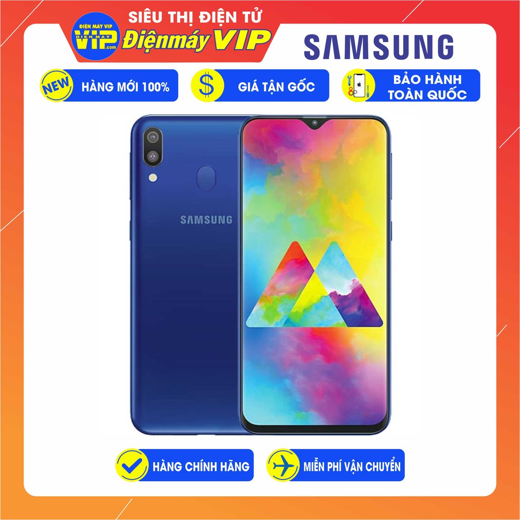 Điện Thoại Samsung M20 (3GB/32GB) Nguyên seal , Mới 100% - Hành Chính Hãng - Bảo Hành 12 Tháng Toàn Quốc