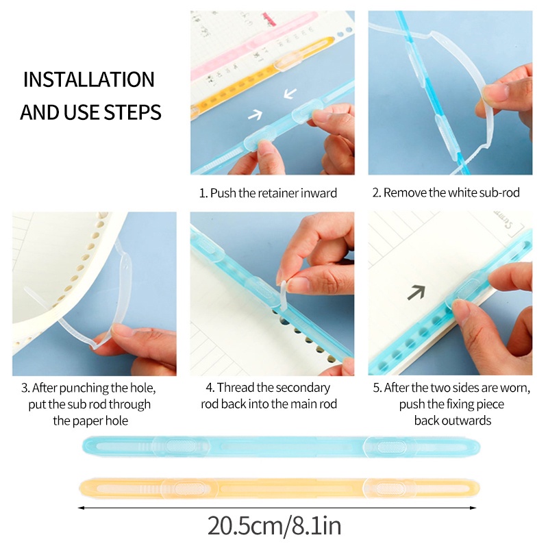 Bìa Đựng Tài Liệu Văn Phòng Kẻ Sọc Đơn Giản Xinh Xắn