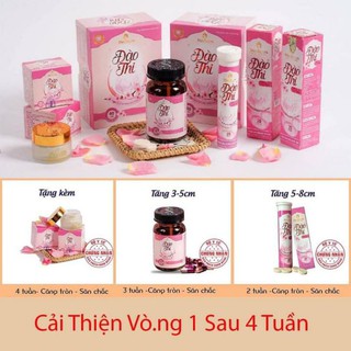 (Hàng chuẩn date mới) Combo Sủi, Viên uống, Kem bôi nở ngực Đào Thi