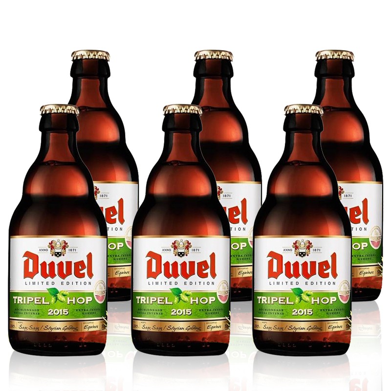 Lốc 6 chai bia Duvel Tripel Hops Citra 9.5% (330mlx6)