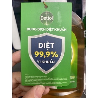 DUNG DỊCH DIỆT KHUẨN DETTOL 250ml