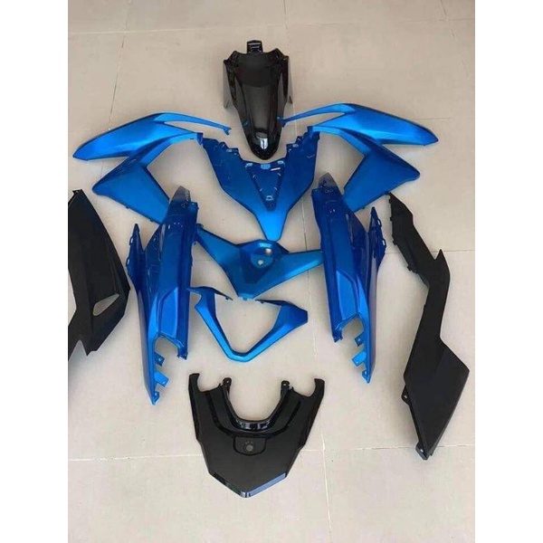 SƠN SAMURAI COMBO SƠN MÀU XANH DƯƠNG HONDA H139 GỒM 4 CHAI, hàng xịn giá tốt, hàng xịn giá tốt