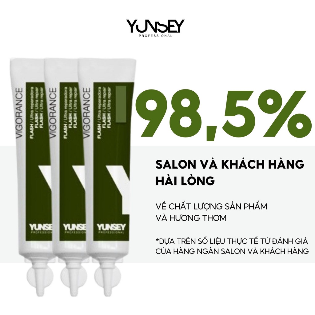 Hộp tinh chất phục hồi cấp tốc cho tóc Yunsey 15mlx12 tuýp
