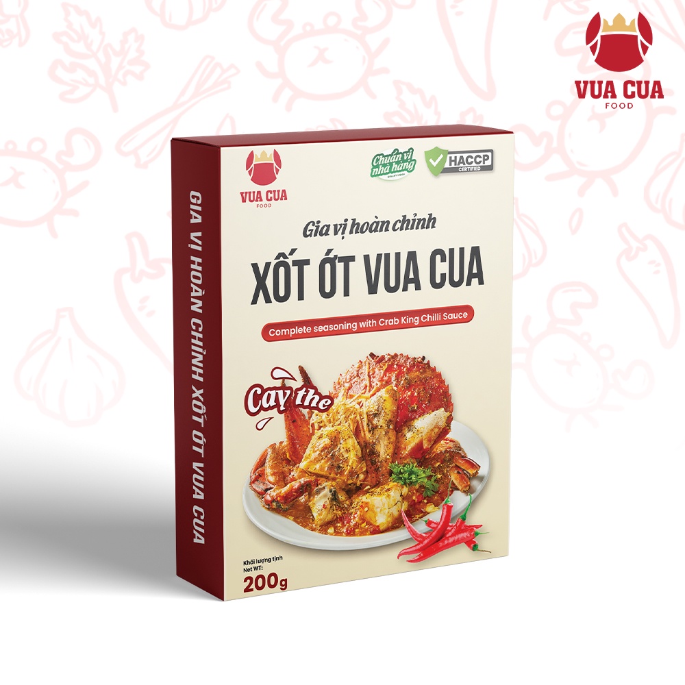 [Chỉ giao HCM] - Xốt Ớt Vua Cua 200g