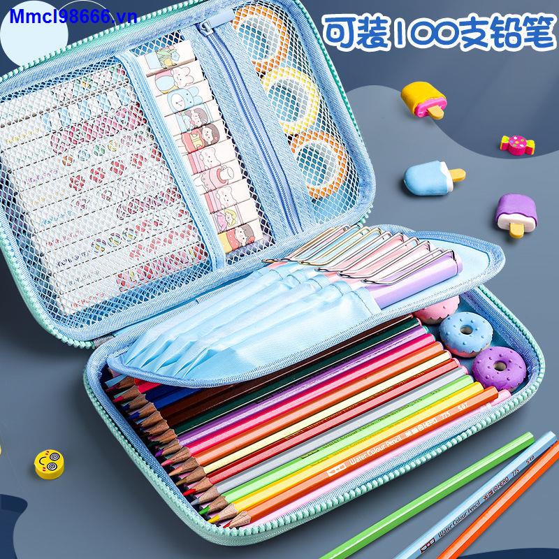 Pen holder cute stationery box pencil case female elementary school students children ins multifunctional pencil case male large-capacity 3d net red Japanese