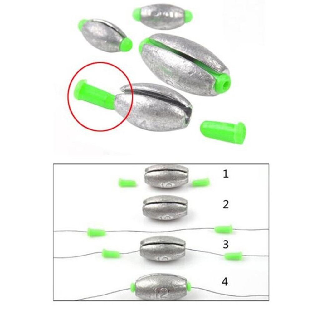Set 10 viên chì câu cá chuyên dụng tiện lợi