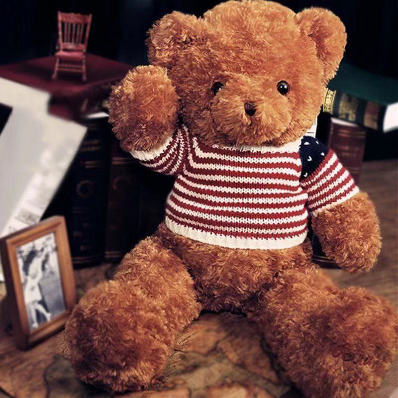 búp bê gấu bông dễ thương lớn đồ chơi sang trọng ôm gối trúc Tặng quà nhân ngày cho bé gái