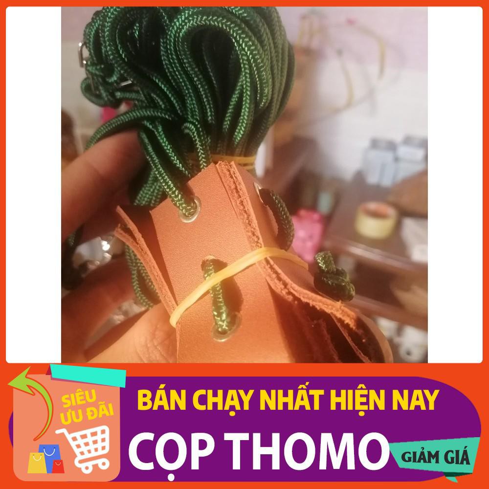 Dây cột gà bằng da cực chắc chắn , chống xoắn , dây đai làm bằng da bò cột gà tre , gà nòi   Thuôc gà đá không chạy