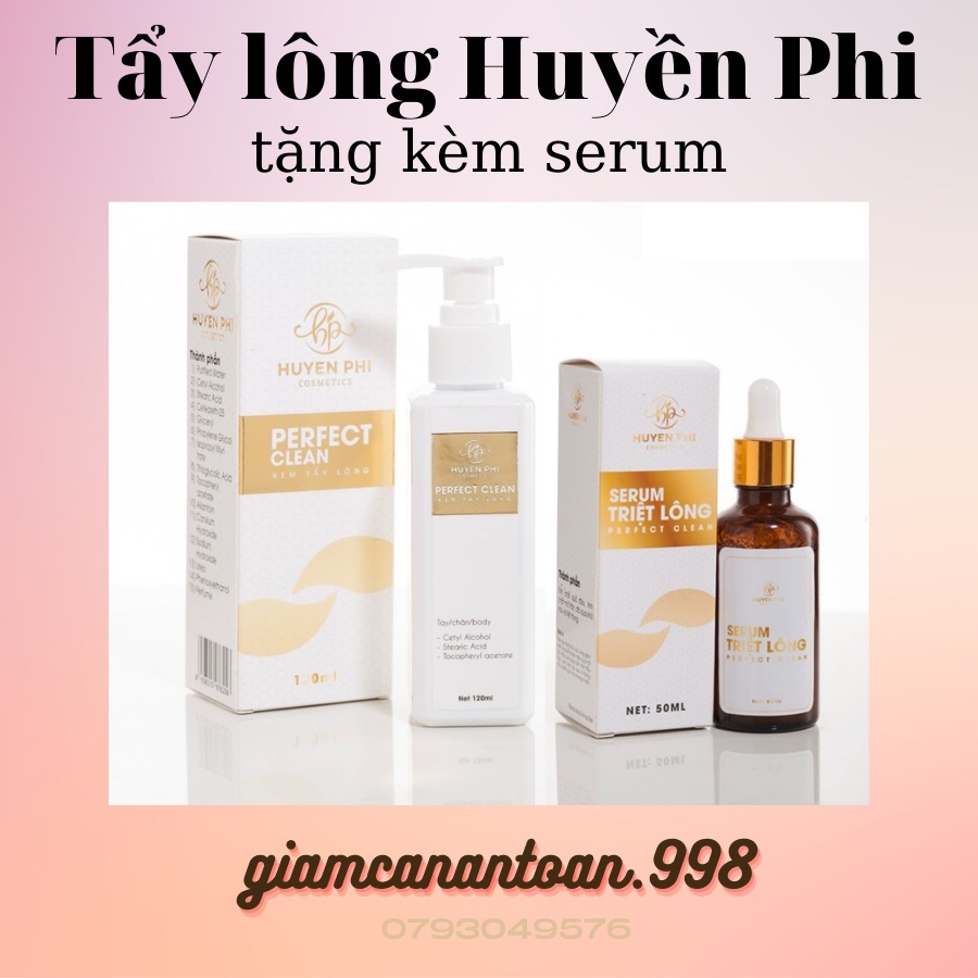 [TẶNG KÈM SERUM] TẨY LÔNG HUYỀN PHI - CHÍNH HÃNG