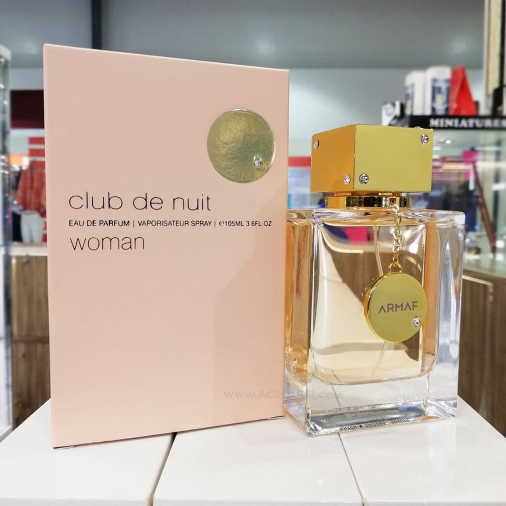 Nước hoa nữ cao cấp Armaf Club De Nuit Women 5ml-10ml-20ml - Nữ tính, thanh lịch, Ấm áp