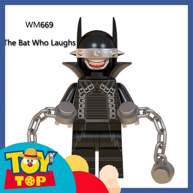 Đồ chơi lắp ráp mini DC Batman người dơi các mẫu Red Death Merciless Drowned Murder ... xếp hình WM6057