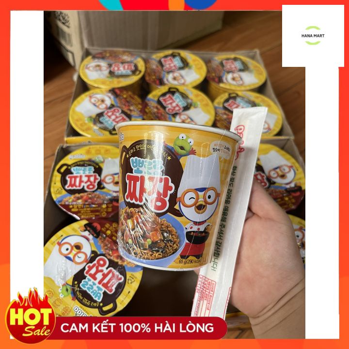 Mì Tương Đen Pororo Trẻ Em nội địa Hàn Quốc