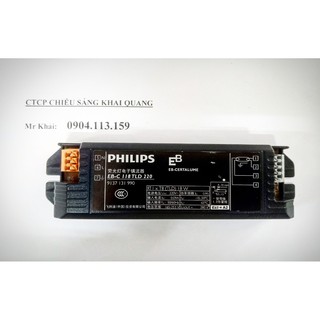 (SALE) Ballast tăng phô điện tử Philips EB-C 118 TLD màu ĐEN
