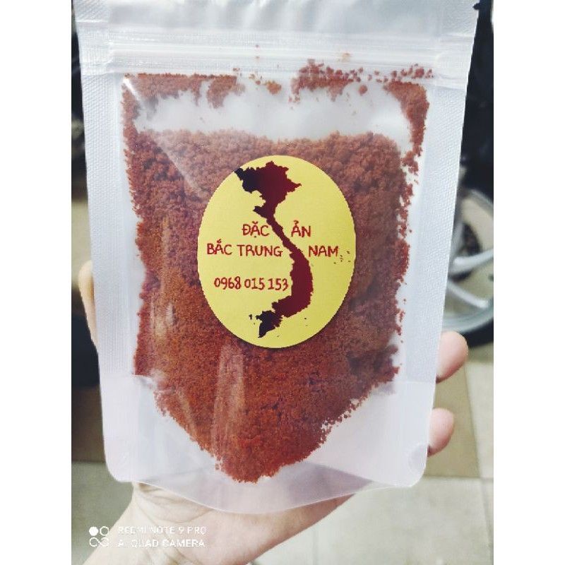 Bột gấc - tạo màu đỏ tươi, đỏ thẩm