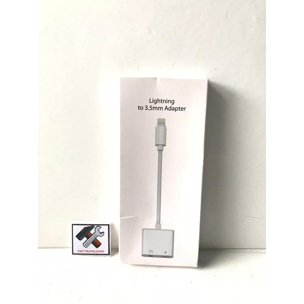 Apple Đầu Chuyển Đổi Cổng Lightning Sang Cổng Tai Nghe 3.5 mm Và Sạc Cho Iphone