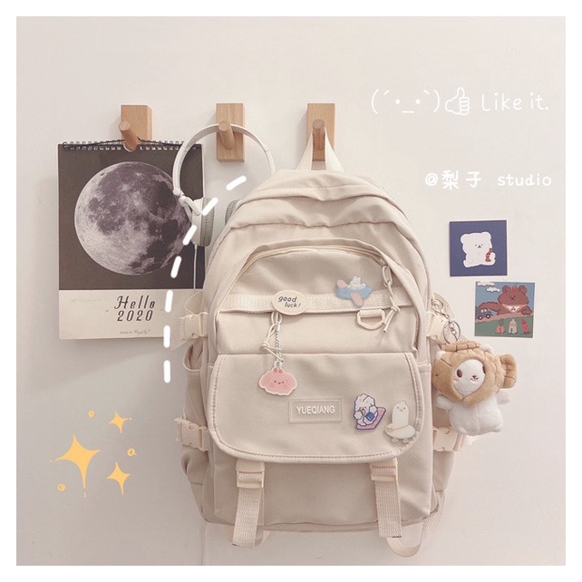 🕙 Balo kiểu dáng basic xì tin đi học Vokoko ver 2 🌈✨ Hàng có sẵn