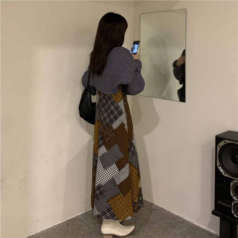 Đầm dài không tay hai dây cổ V họa tiết cá tính cho nữ | BigBuy360 - bigbuy360.vn