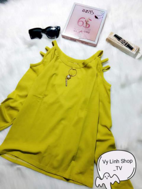 ÁO HỞ VAI tay dài hàng ĐẸP