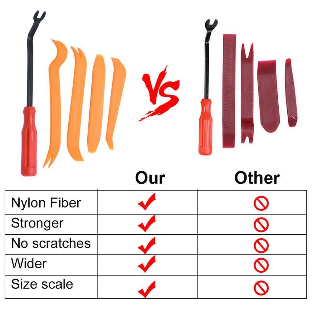 FENDER Set 630 Đinh Tán Kẹp 16 Loại Chuyên Dụng Sửa Chữa Dè Chắn Bùn Xe Hơi X630