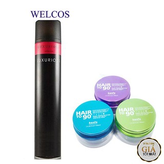 COMBO gôm xịt tóc Luxurious 420ml + Sáp vuốt tóc Hair To 90 KanFa 80g giá rẻ CB05