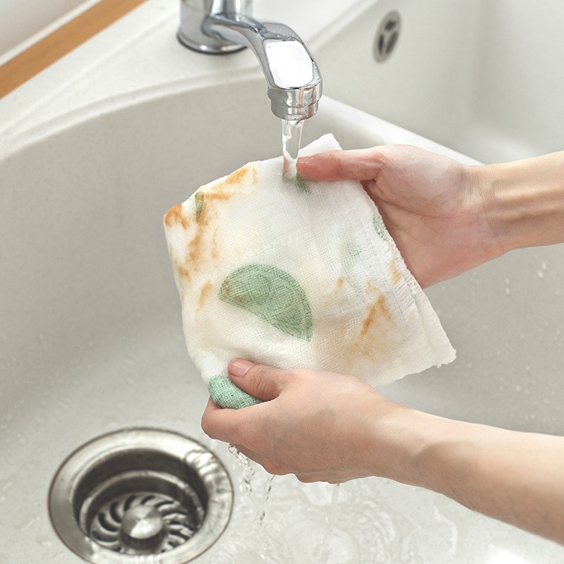 [Gift Quà tặng] JB137 Khăn lau đa năng lau bếp bát đĩa lau các vật dụng hàng nhập
