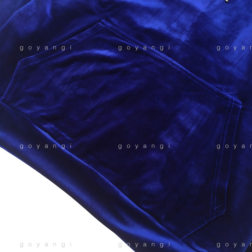 Áo hoodie goyangi Unisex Tiêu Chiến vải nhung phong cách Hàn Quốc