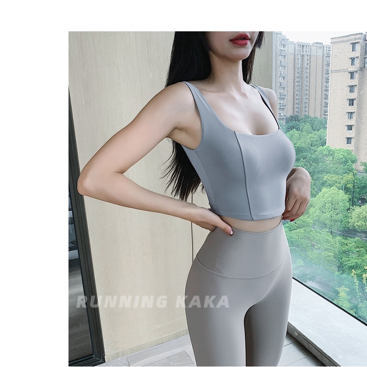 BEAUTYTREND Áo Ngực Thể Thao Dây Bản Rộng Chống Sốc Chống Chảy Xệ Cho Nữ