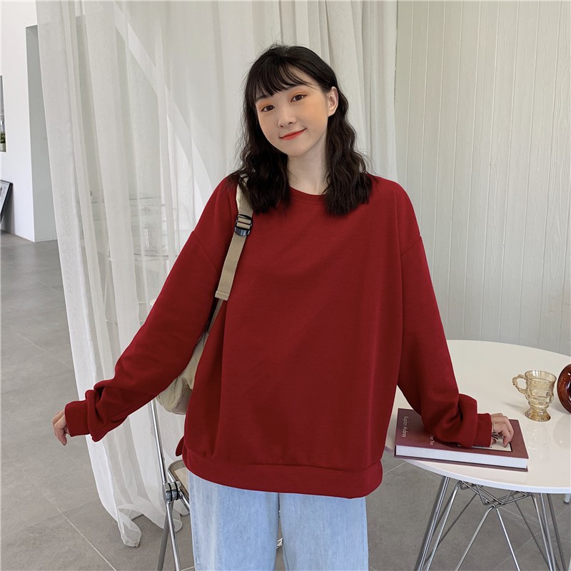 Áo thun unisex màu trơn thời trang
