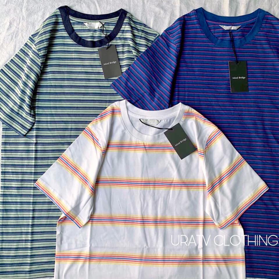 [FREESHIP - ẢNH TỰ CHỤP] Áo thun tay ngắn SỌC MB 135