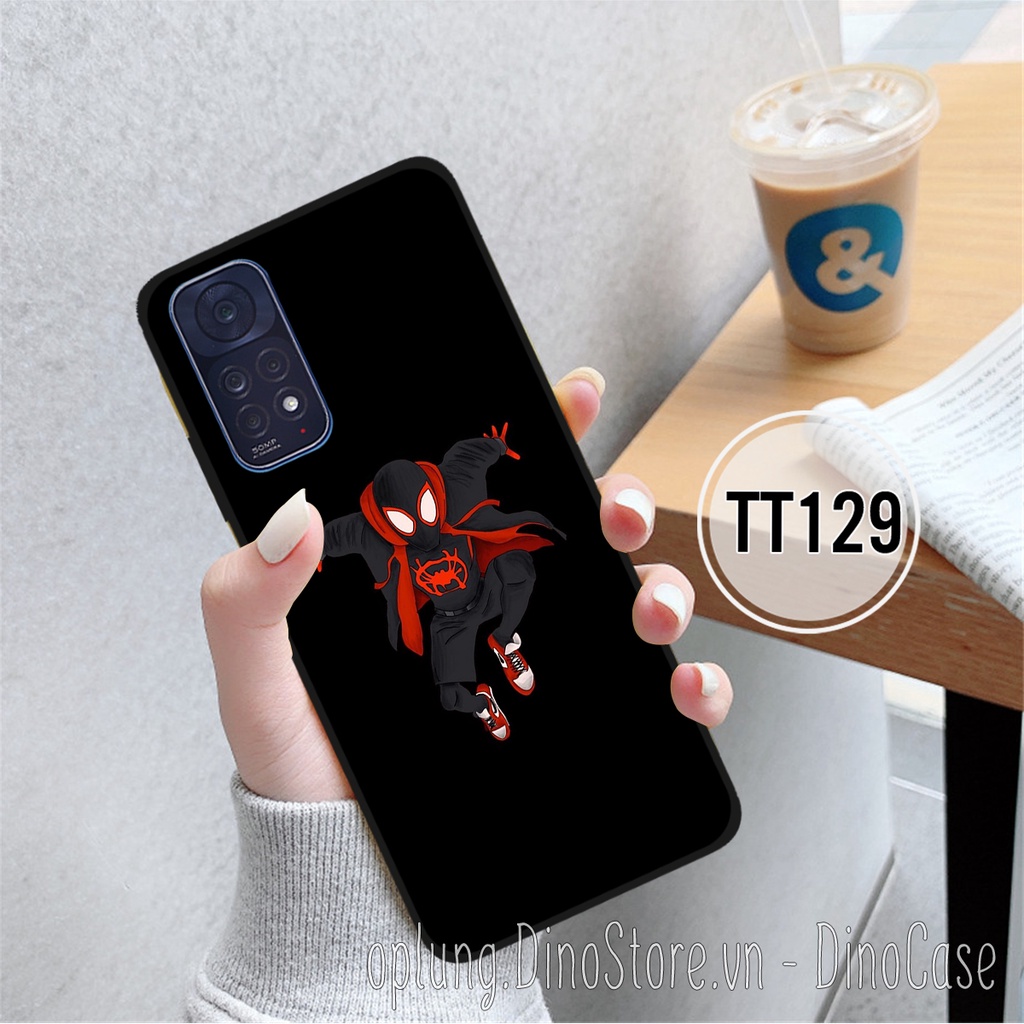 Ốp Redmi Note 11 4G/5G - Note 11s - Note 11 Pro 5G - Note 11 Pro  - Ốp Xiaomi in hình người nhện Spider Man.