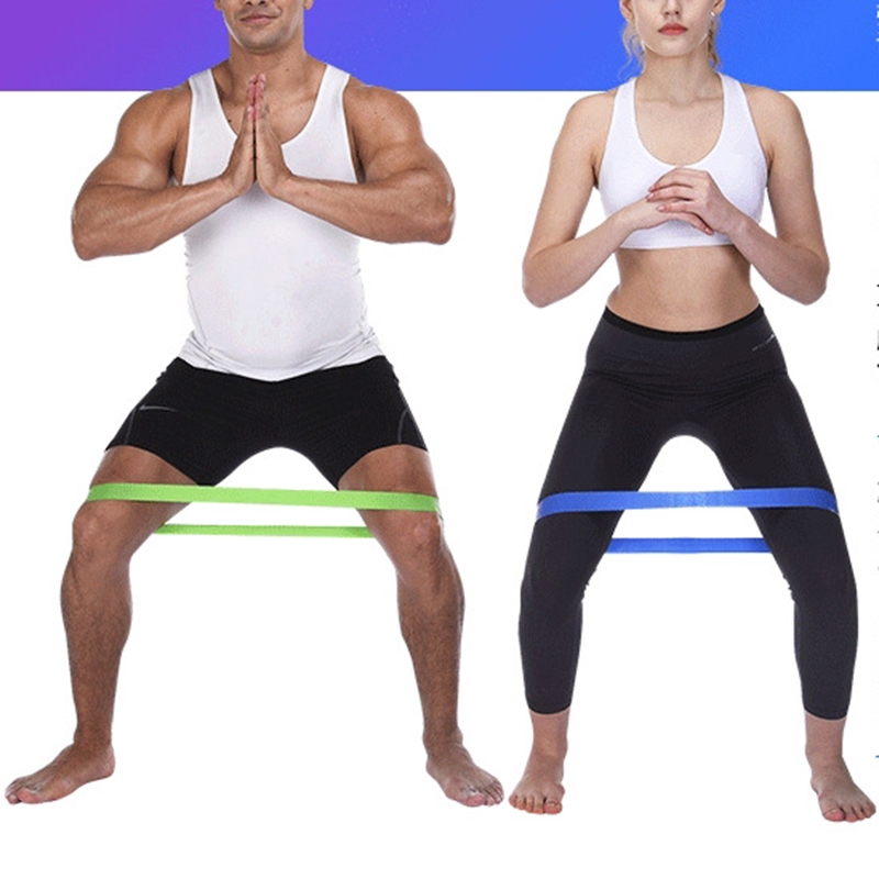 Dây Cao Su Đàn Hồi 5 Màu 0.35mm-1.1mm Hỗ Trợ Tập Yoga / Pilates / Thể Hình Trong Nhà / Ngoài Trời